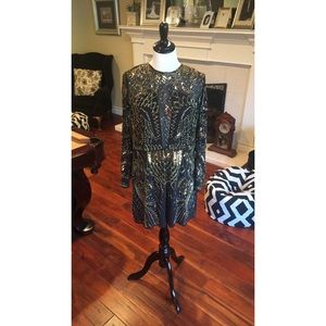 ASOS Embellished Beaded Playsuit Romper